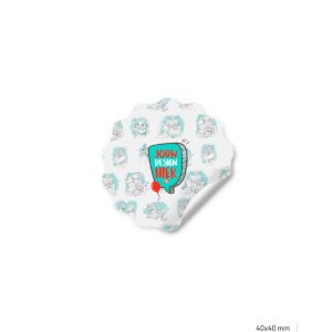 Sticker - Bloem (per 15st.)