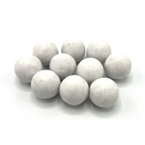 Praliné marbles - MAT - Wit