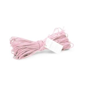 Cotton wax touw - 20 meter - Rose