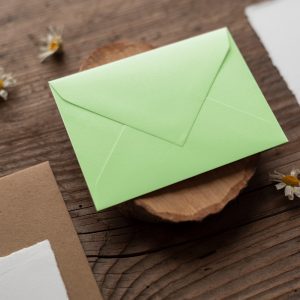 Envelop - Pastelgroen