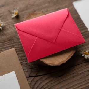 Envelop - Kersenrood