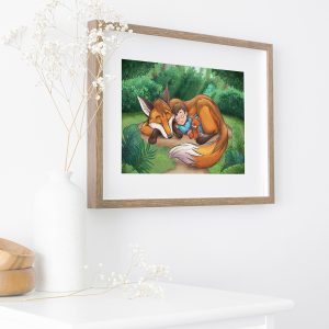 Print in kader