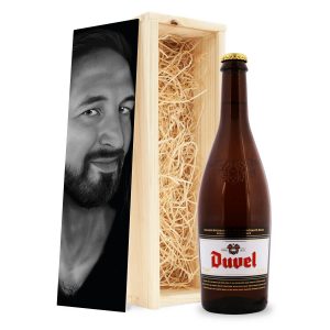 Duvel in kist - bedrukt