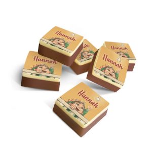 Pralines massief - bedrukt