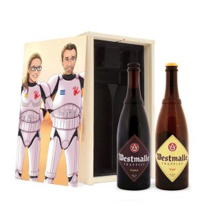 Westmalle in kist - bedrukt