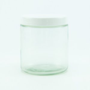 Cylinderpot Groot - Wit schroefdeksel (per stuk)