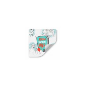 Sticker - Vierkant Klein
