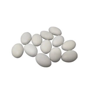 Mini suikerbonen "baby beans" - Mat - Wit