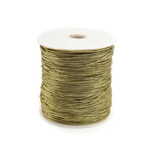 Elastiek - 1mm - Goud metallic
