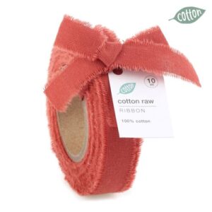 Cotton lint  - 15 mm - Terracotta