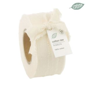 Cotton lint  - 40mm - Gebroken wit