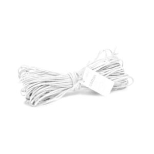 Cotton wax touw - 20 meter - Wit