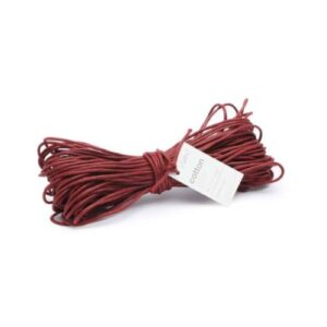 Cotton wax touw - 20 meter - Bordeaux
