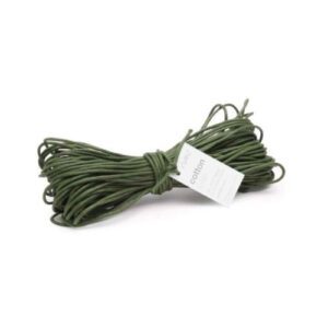 Cotton wax touw - 20 meter - Mosgroen