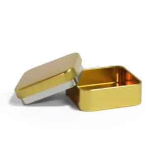 Luxedoosje vierkant goud