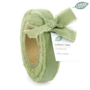 Cotton lint  - 15 mm - Emerald