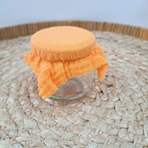 Glazen potje Charlotte - Orange