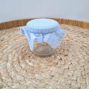 Glazen potje Charlotte - Babyblue